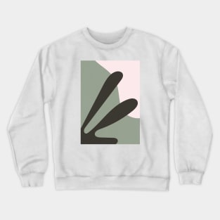 Modern Gallery Wall Decor, Minimal Scandinavian Geometric Crewneck Sweatshirt